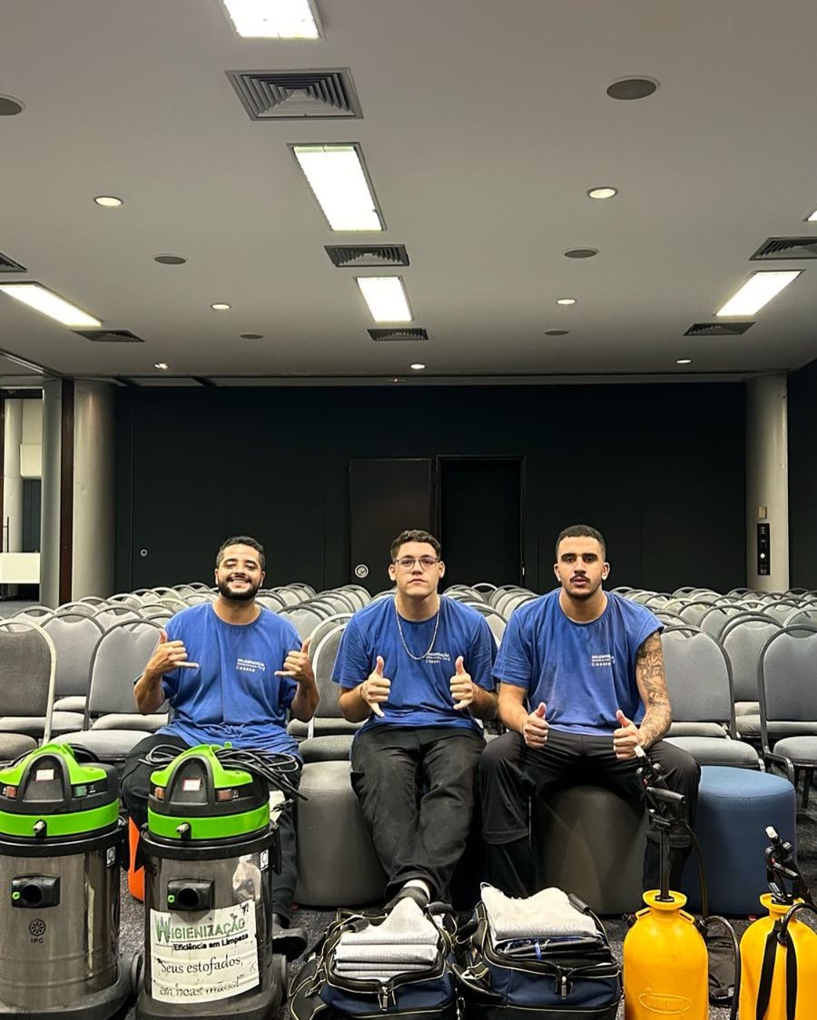 Equipe da WH.igienização em São Paulo
